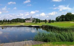 Golfles Houten